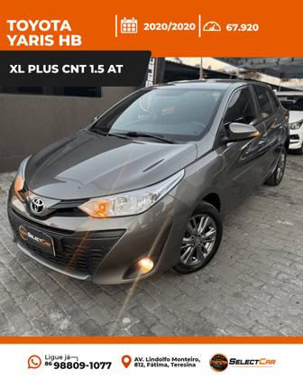 TOYOTA YARIS 1.5 16V FLEX XL PLUS CONNECT MULTIDRIVE TOYOTA YARIS 1.5 16V FLEX XL PLUS CONNECT MULTIDRIVE